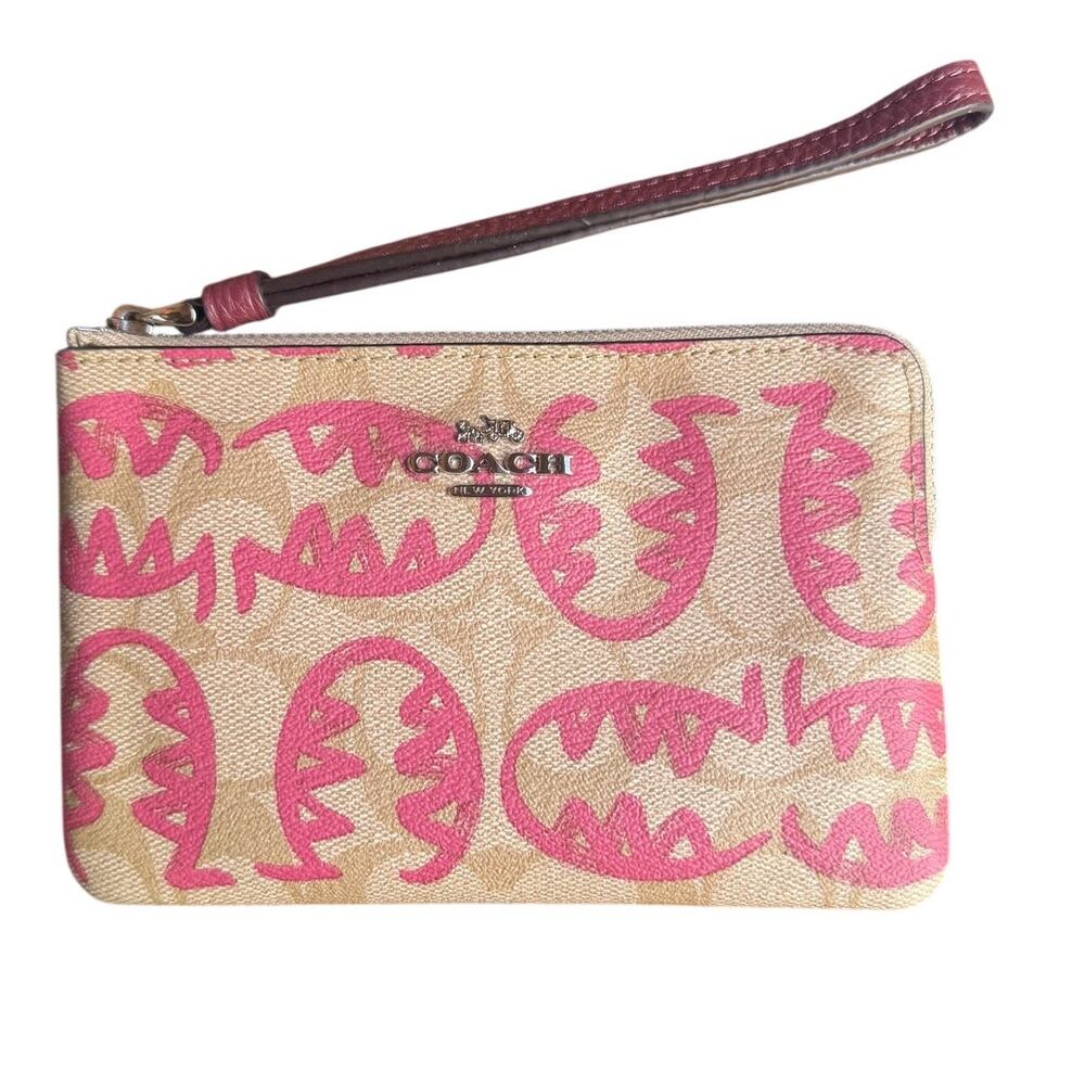 COACH Rexy By Guang Yu Wristlet